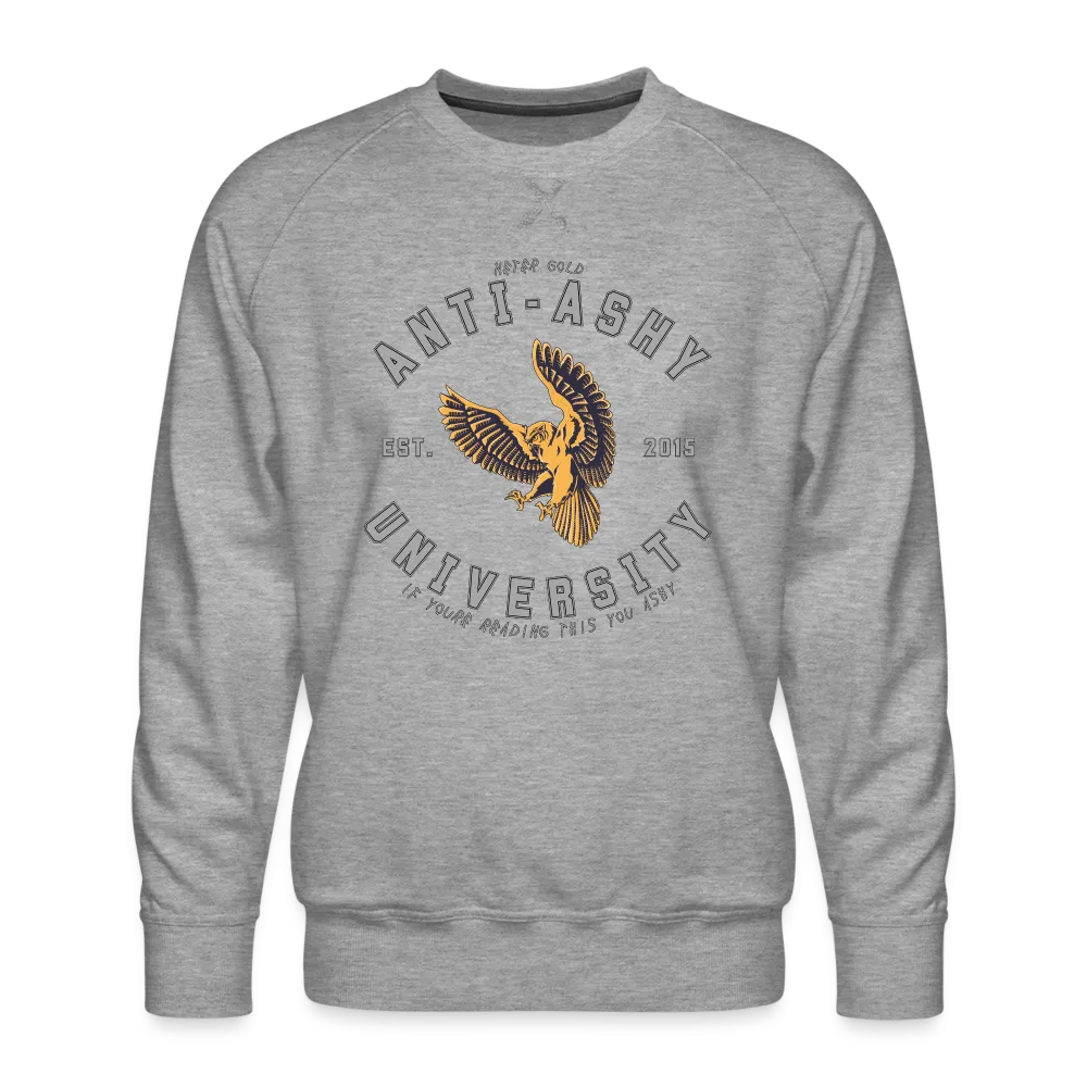 ANTI-ASHY UNIVERSITY (Gray) - Men’s Crewneck