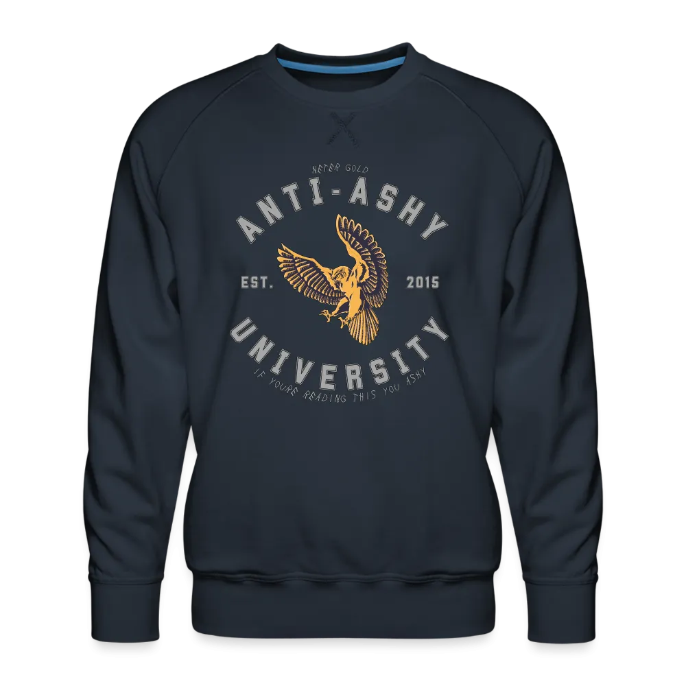 ANTI-ASHY UNIVERSITY (Gray) - Men’s Crewneck