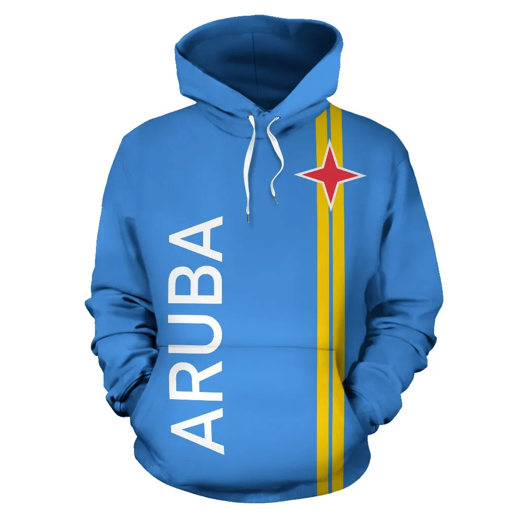 Aruba All Over Hoodie - Straight Version - Bn04