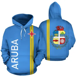 Aruba All Over Hoodie - Straight Version - Bn04