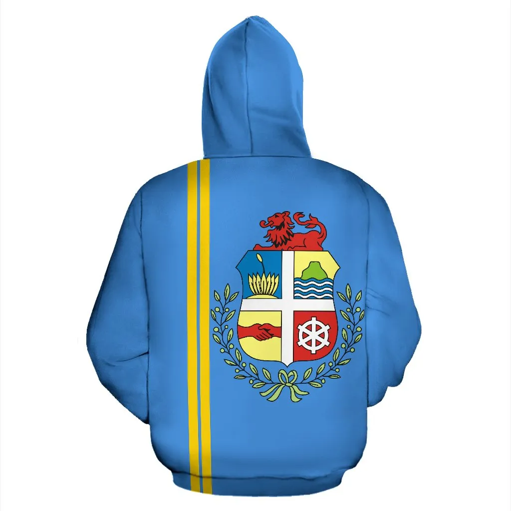 Aruba All Over Hoodie - Straight Version - Bn04