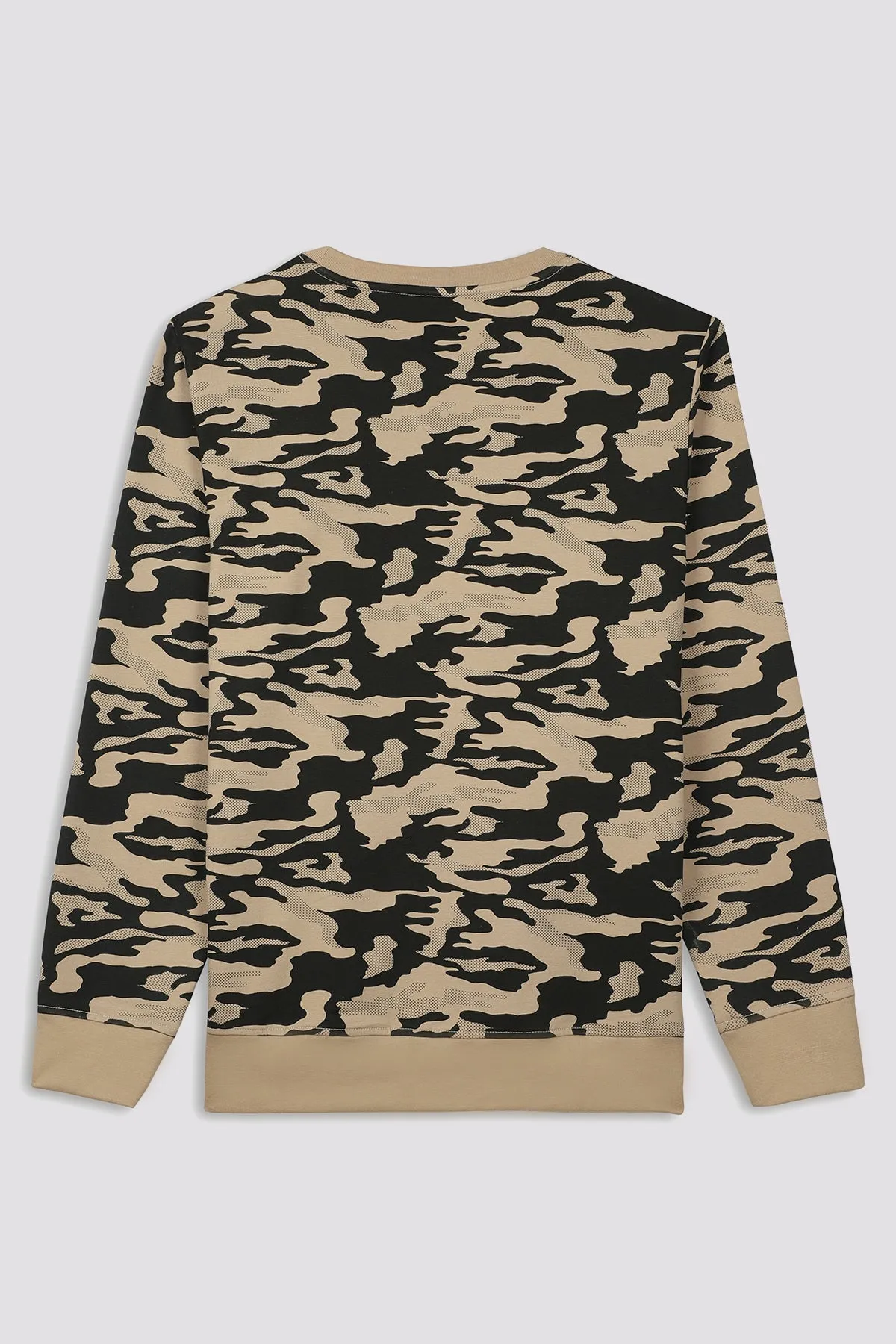 Black Camo SCLO Sweatshirt (Plus Size) - W23 - MSW085P