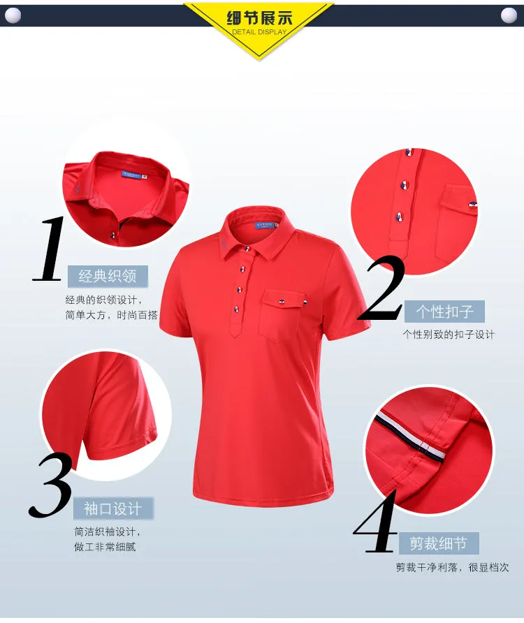 brand women golf shirts