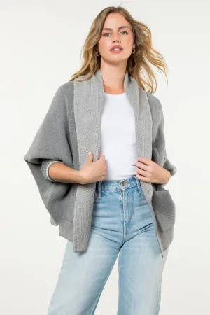 Carla Cardigan, Heather Gray