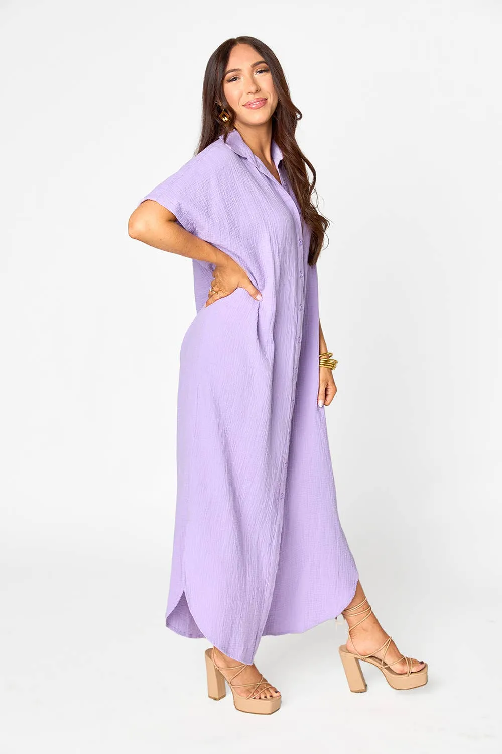 Carmen Lavender Caftan