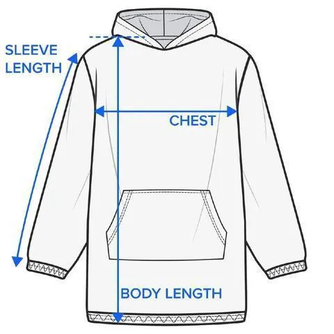 Copacabana Wearable Blanket Hoodie