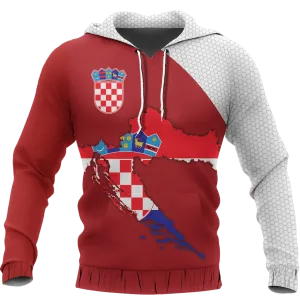 Croatia Map Special Hoodie A5