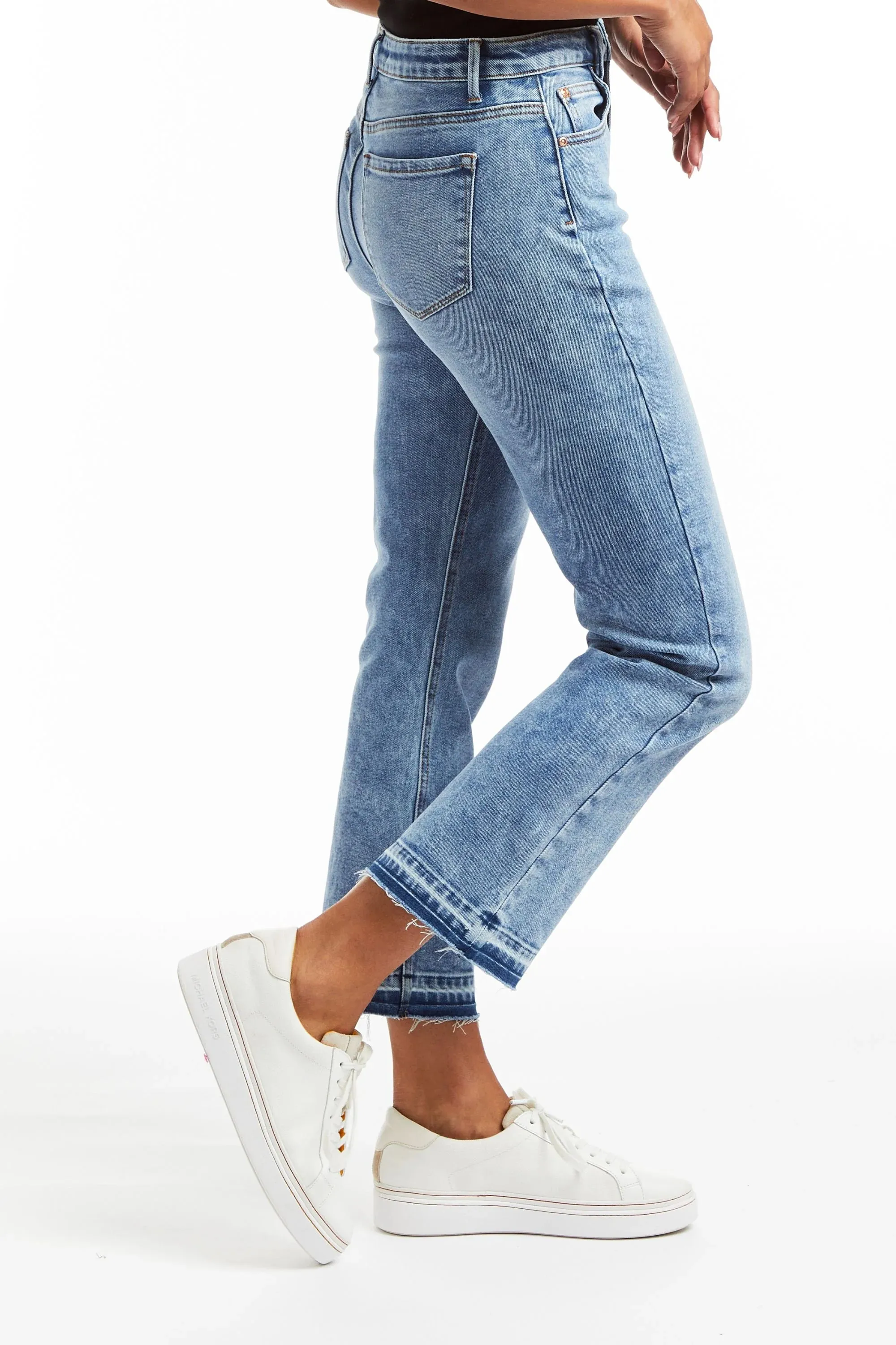 Cropped Flare w/ Released Hem