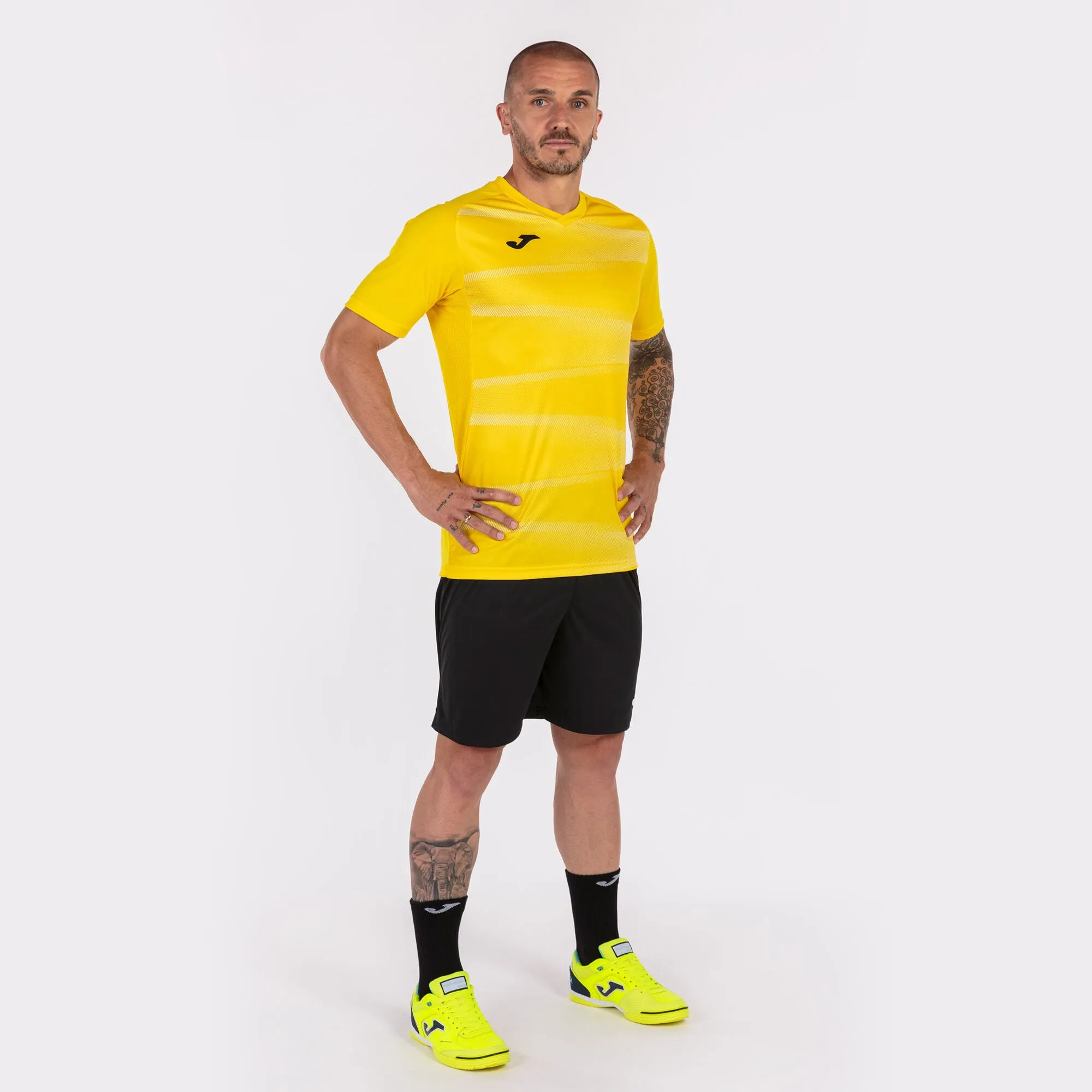 Joma Grafity T-shirt Yellow