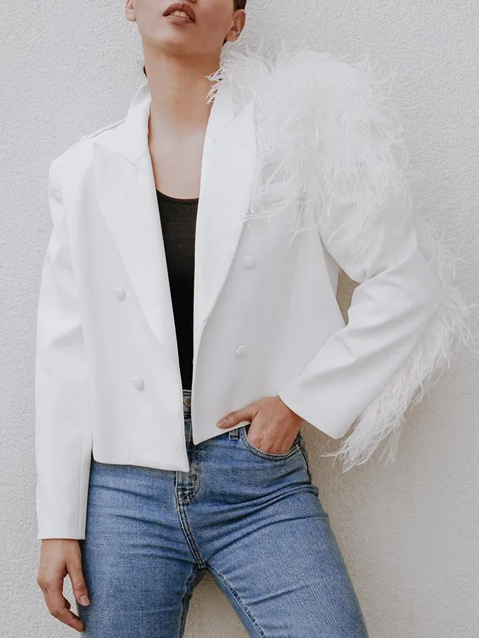 Lydia White Blazer