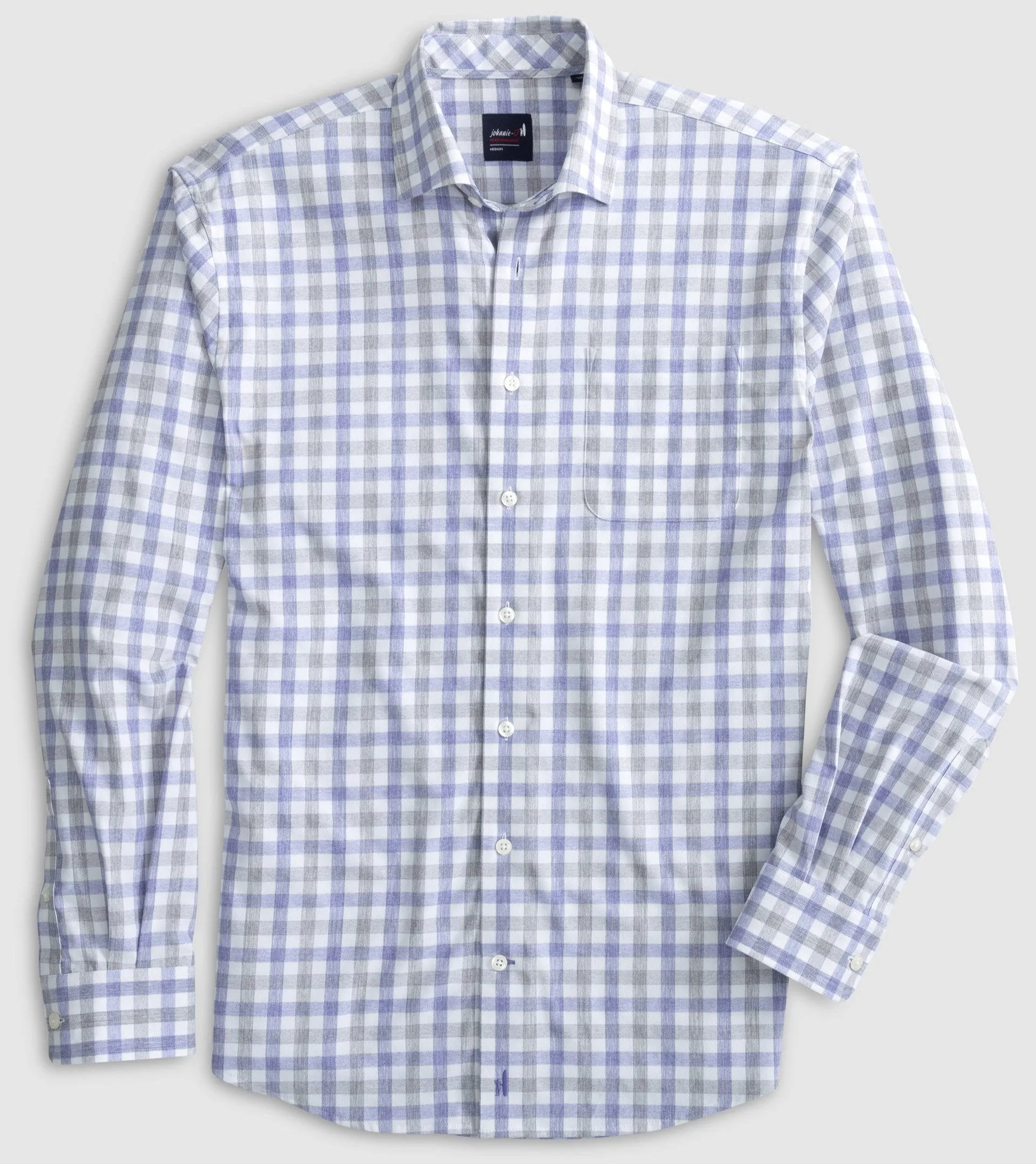 McArthur Performance Button Up Shirt in Cascade by Johnnie-O