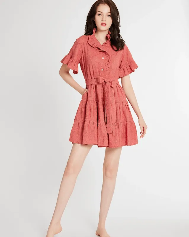 MILLE Violetta Eyelet Dress