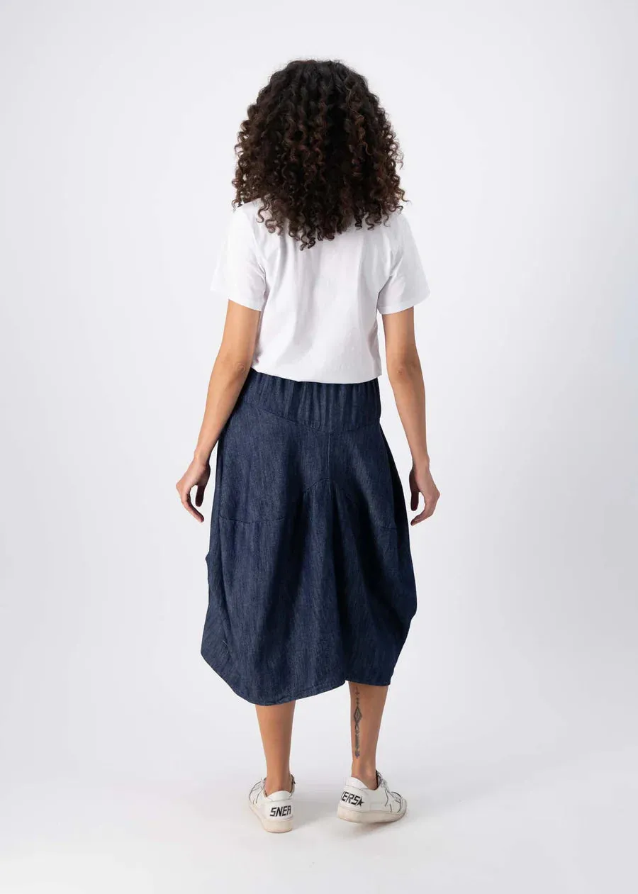 Milwaukee Dark Denim Skirt