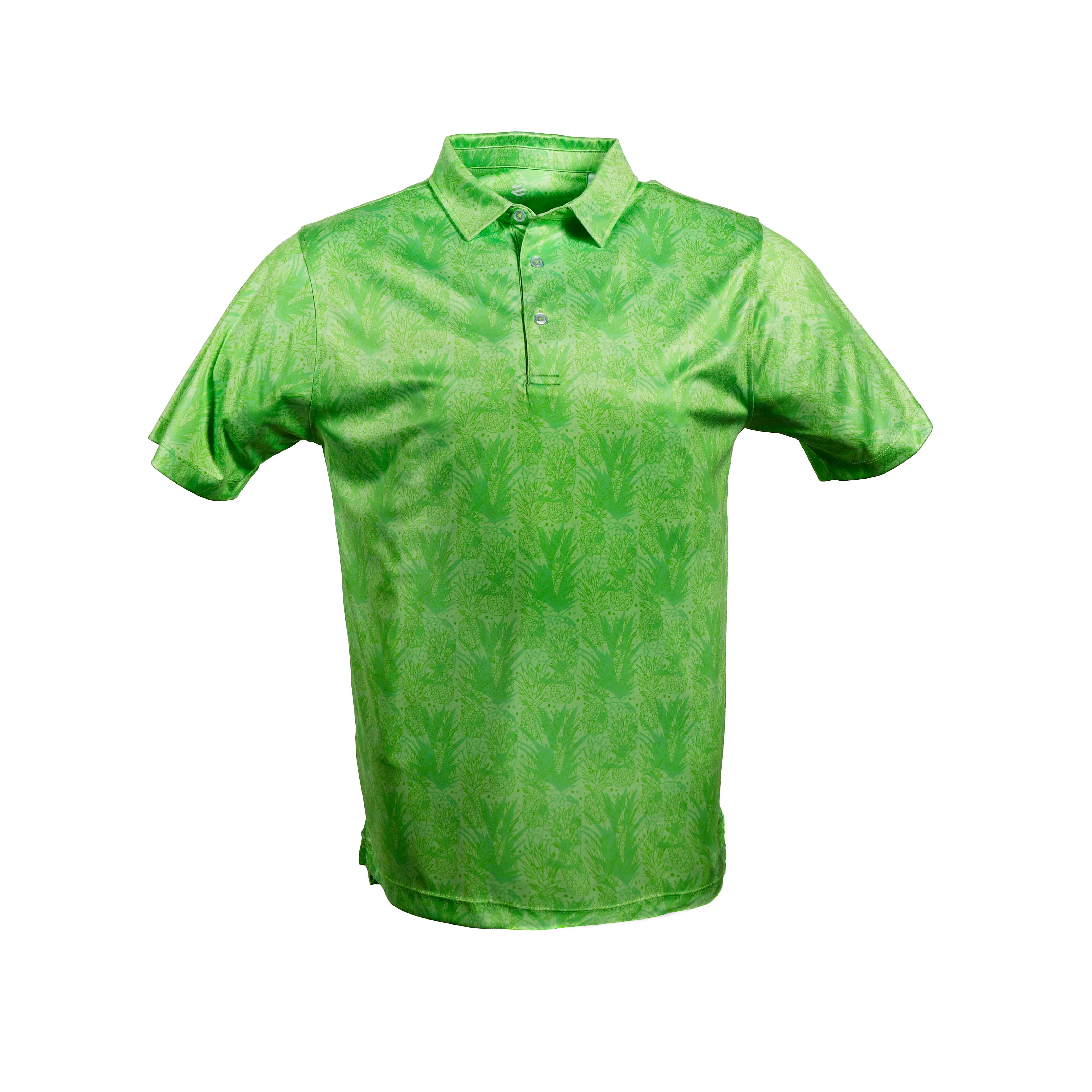 Paina - Green Men's Golf Shirt Polo