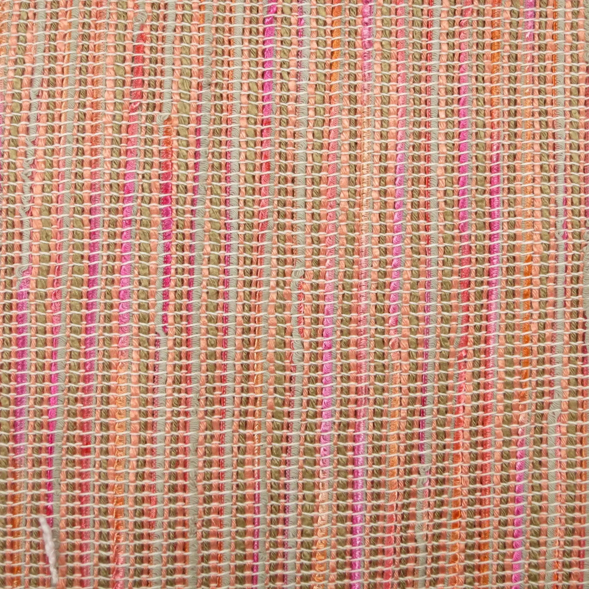 Peach and Pick Textured Tweed Boucle Fabric