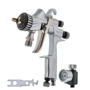 PRO-55 Series High-Performance Pressure Feed Spray Gun with 1.5mm Tip - Superior Paint Atomization