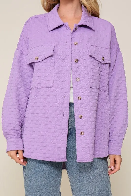 Quinn Quilted Button Down Jacket