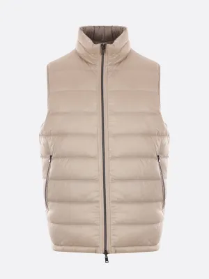 Reversible Sleeveless Down Vest