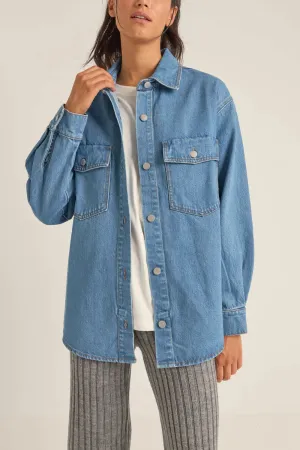 Rhythm Oversized Denim Shacket