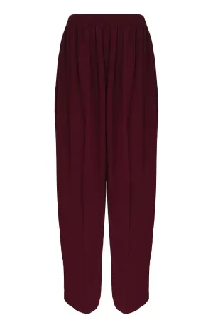 Rubber Waist Pant (Seluar Pinggang Bergetah) - Maroon