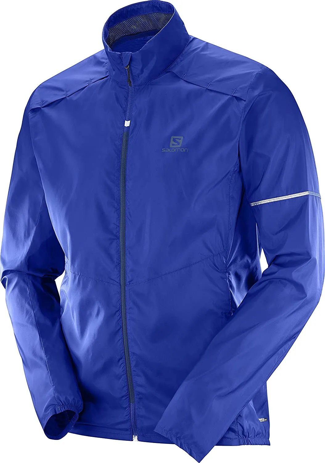 Salomon Mens Agile Wind Jacket Running Windbreaker