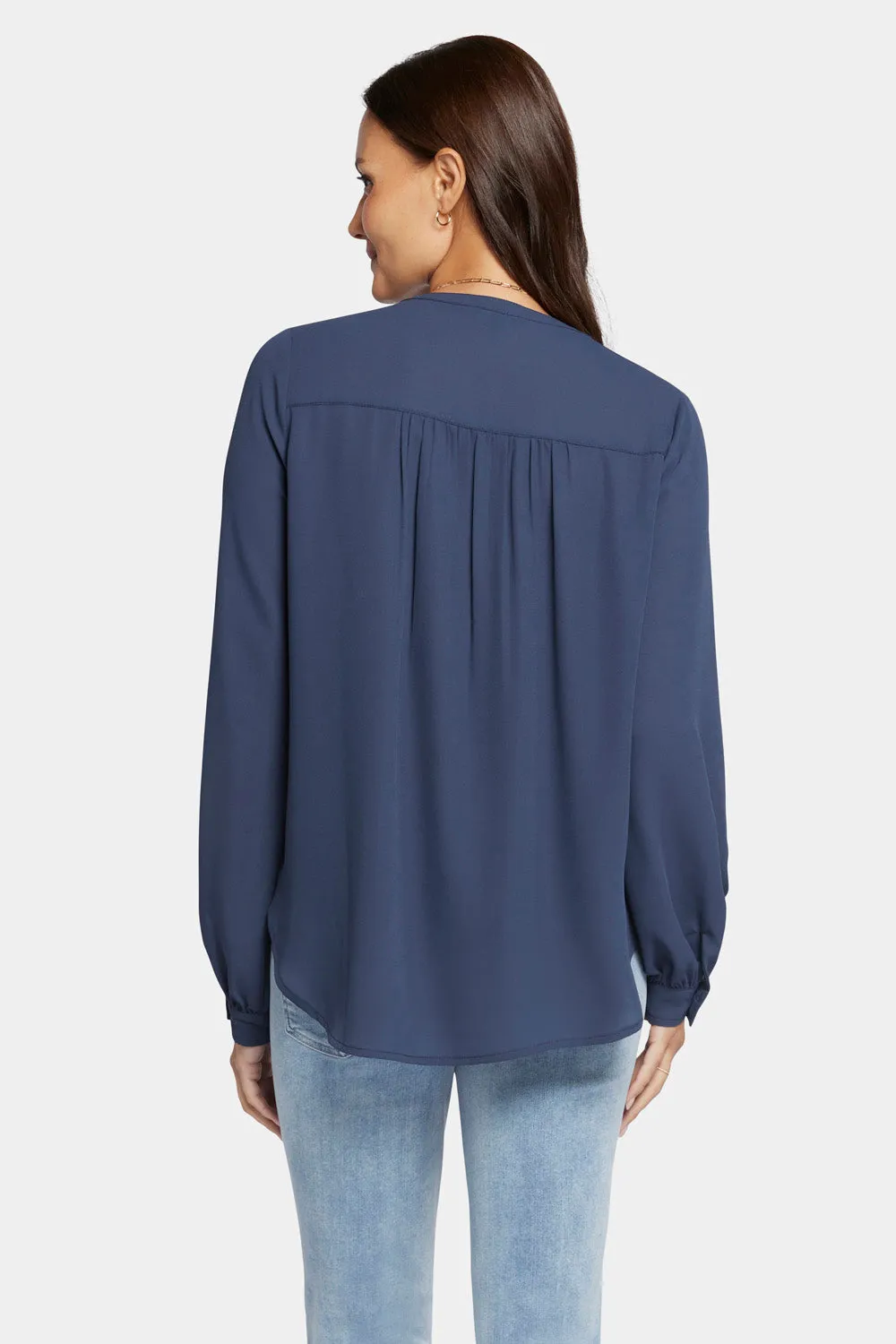 Simone Blouse - Oxford Navy