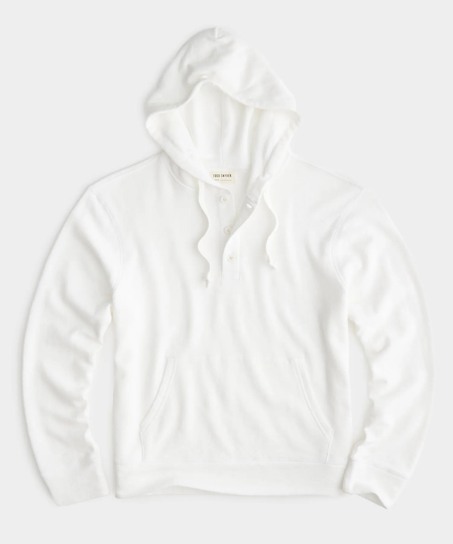 Surf Terry Baja Hoodie in Alabaster