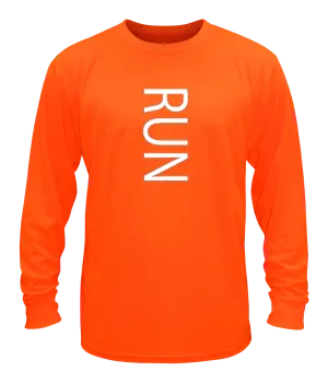 Unisex Reflective Long Sleeve Shirt - RUN