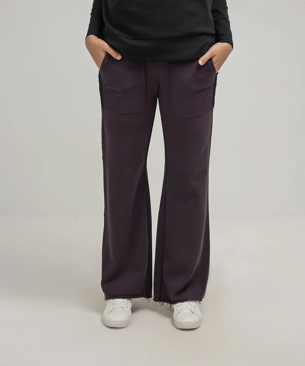 Women's Terry Wide Leg Pants