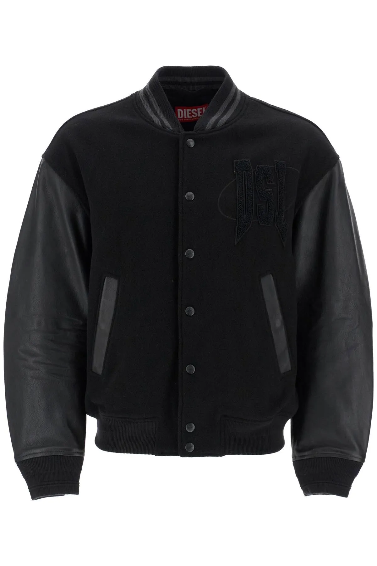 Wool & Leather Varsity Jacket